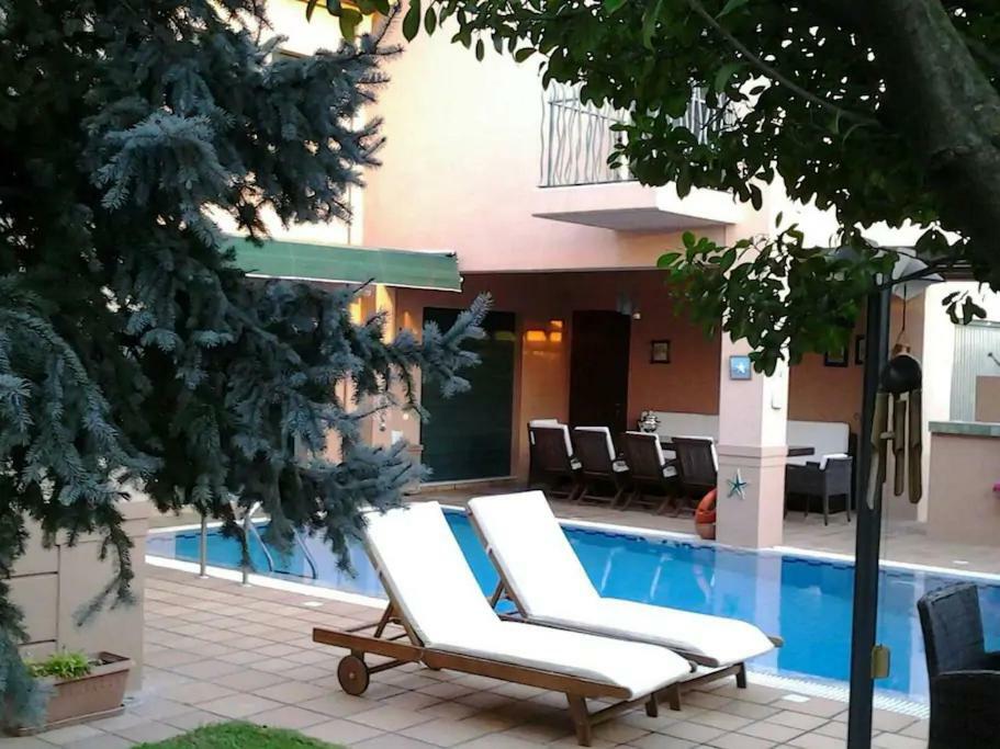 4-Seasons Pool Villa Near Meteora Trikala  Exterior photo