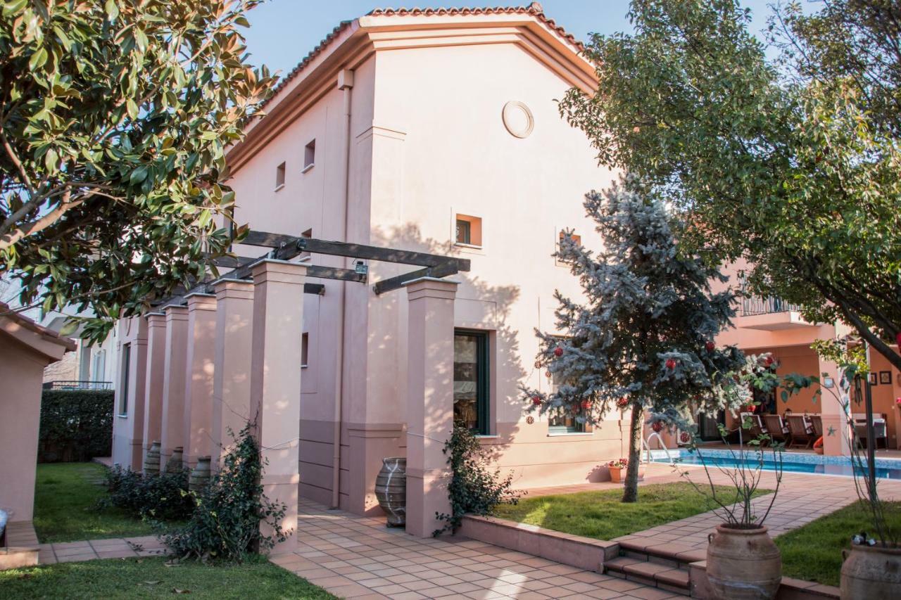 4-Seasons Pool Villa Near Meteora Trikala  Exterior photo